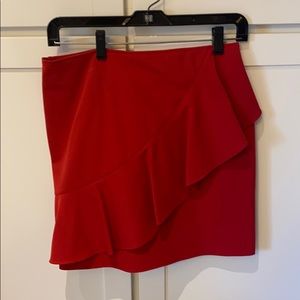 Yoana Baraschi red mini skirt - NWT
